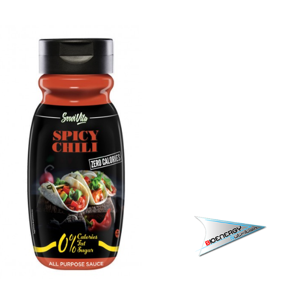 Servivita-SALSA ZERO CALORIE (Conf. 320 ml)   Spicy Chily  